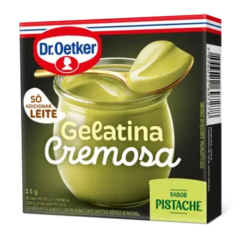 Dr. Oetker Gelatina Cremosa sabor Pistache