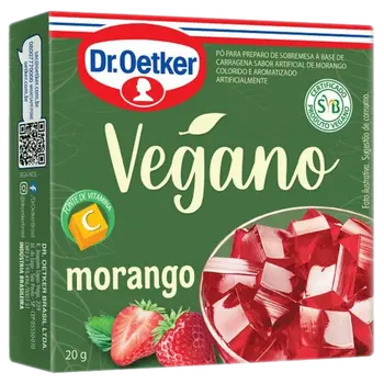 Dr. Oetker Sobremesa Vegana Sabor Morango