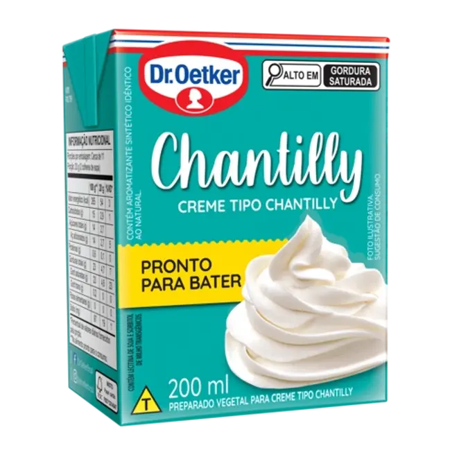 Dr. Oetker Creme Tipo Chantilly UHT
