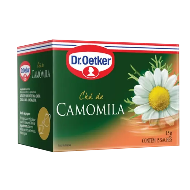 Dr. Oetker Chá de Camomila - 15 Sachês