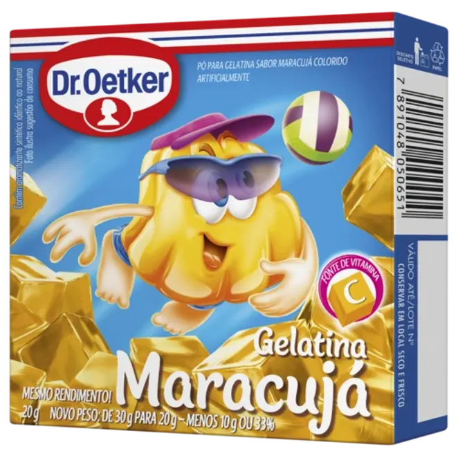 Dr. Oetker Gelatina Maracujá