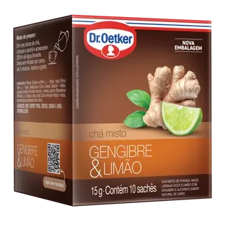Chá Gengibre & Limão Dr.Oetker