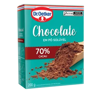 Chocolate em Pó 70 Cacau Dr. Oetker