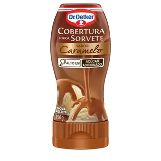 Coberturas para Sorvete Caramelo Dr. Oetker