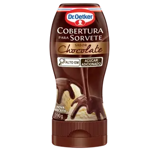 Cobertura para Sorvete Chocolate Dr. Oetker