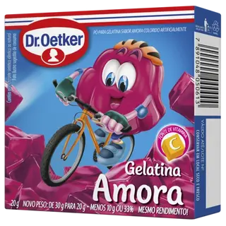 Gelatina Amora Dr. Oetker (Ou sabor de preferência)