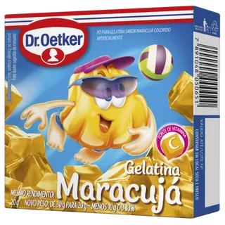 Gelatina Maracujá Dr. Oetker