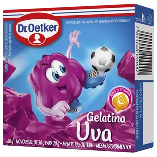 Gelatina Uva Dr. Oetker 