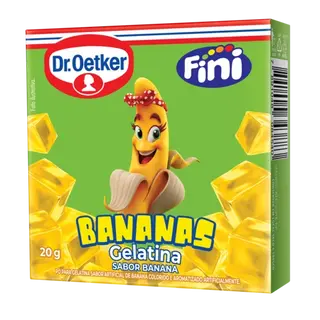 Gelatina Dr. Oetker Bananas Fini