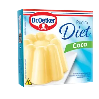 Pudim Diet Coco Dr. Oetker