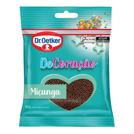 Confeito Miçanga Dr. Oetker  para decorar