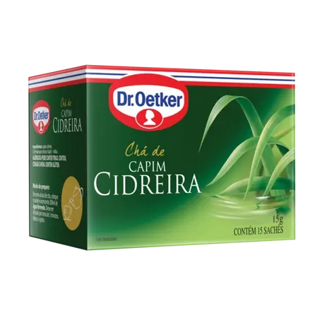 Chá de Capim Cidreira Dr. Oetker
