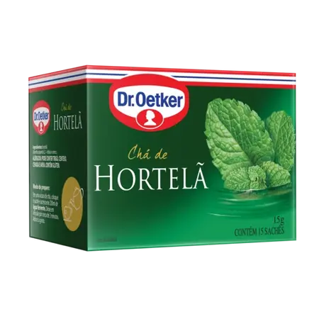 Chá Hortelã Dr. Oetker