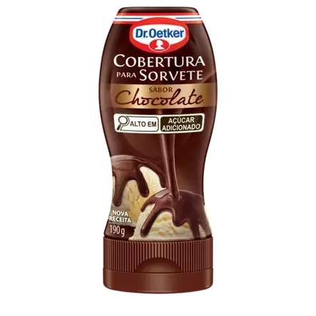 Cobertura para Sorvete Chocolate Dr. Oetker