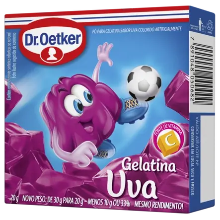 Gelatina Uva Dr. Oetker 