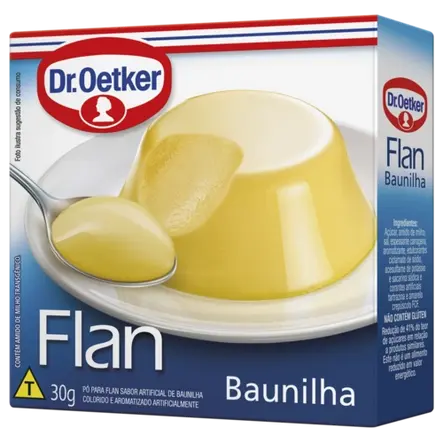 Flan Baunilha Dr. Oetker