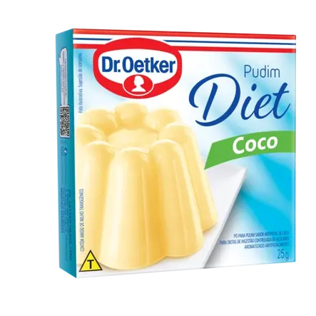 Pudim Diet Coco Dr. Oetker