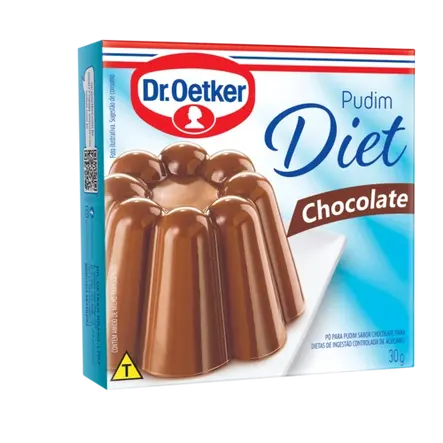 Pudim Diet Chocolate Dr. Oetker