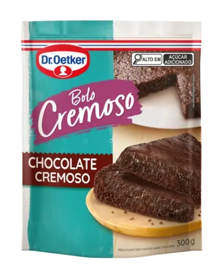 Bolo Chocolate Cremoso Dr. Oetker
