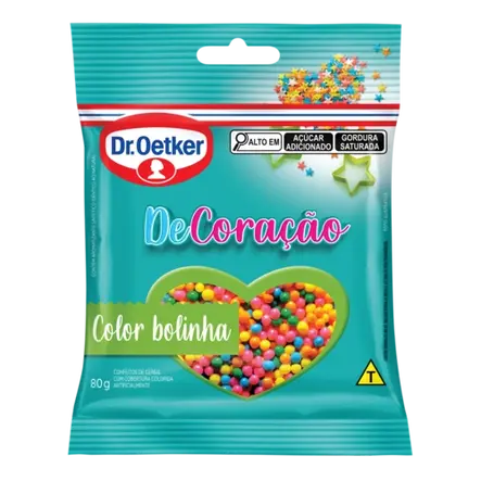 Confeito Color Bolinhas Dr. Oetker