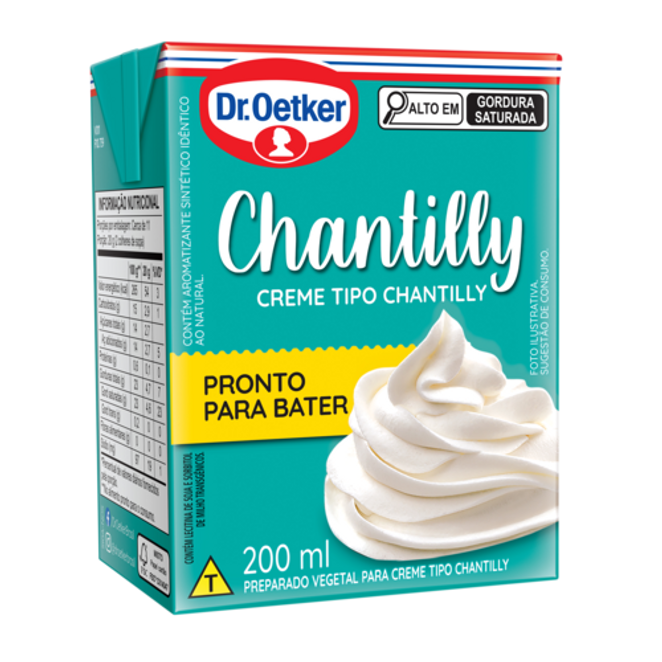 Dr. Oetker Creme Tipo Chantilly UHT