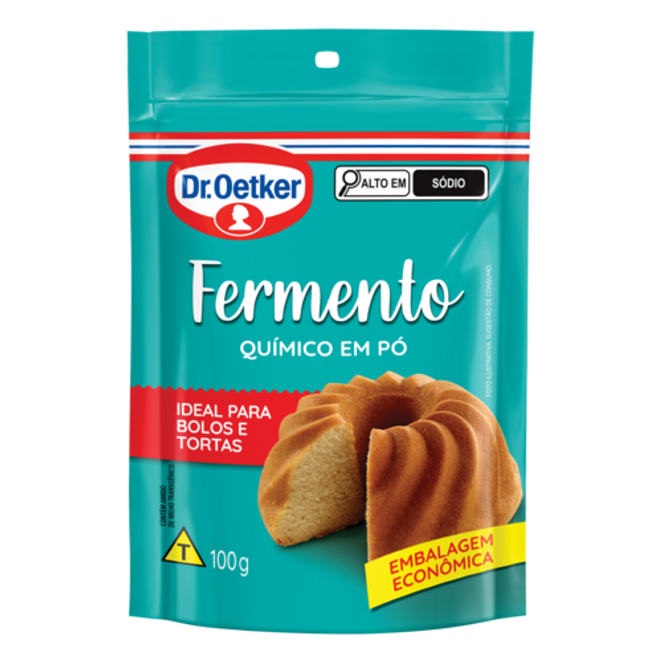 Dr. Oetker Fermento Químico em Pó Embalagem Econômica