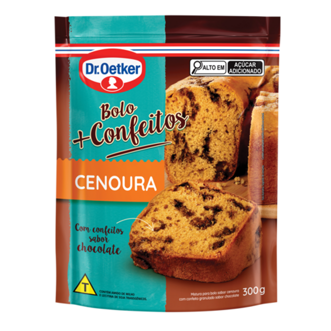 Dr. Oetker Bolo +confeitos Cenoura