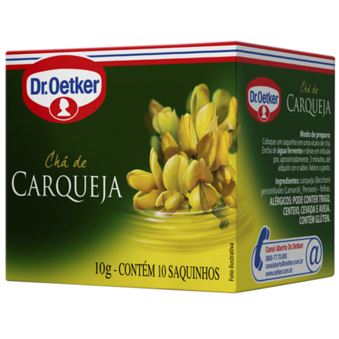 Dr. Oetker Chá de Carqueja - 10 Sachês