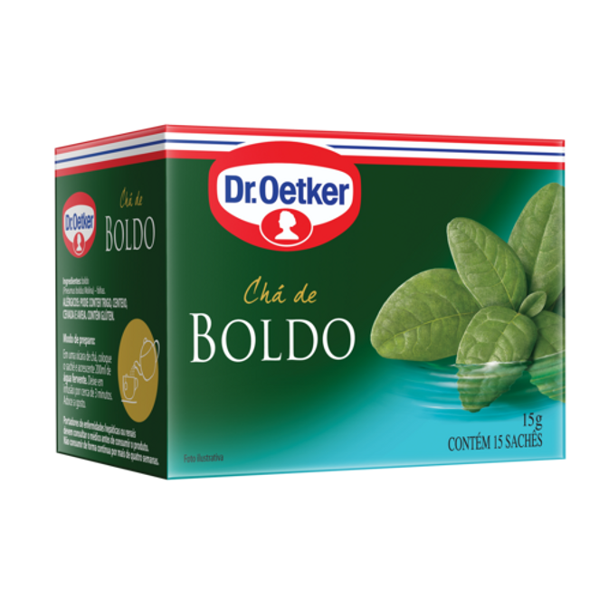 Dr. Oetker Chá de Boldo - 15 sachês