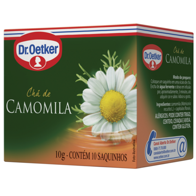 Dr. Oetker Chá de Camomila  - 10 Sachês