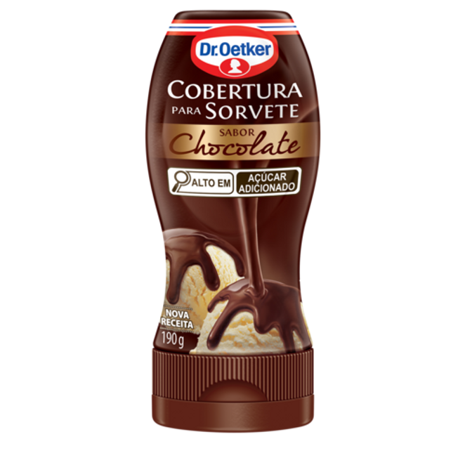 Dr. Oetker Cobertura Sorvete Chocolate