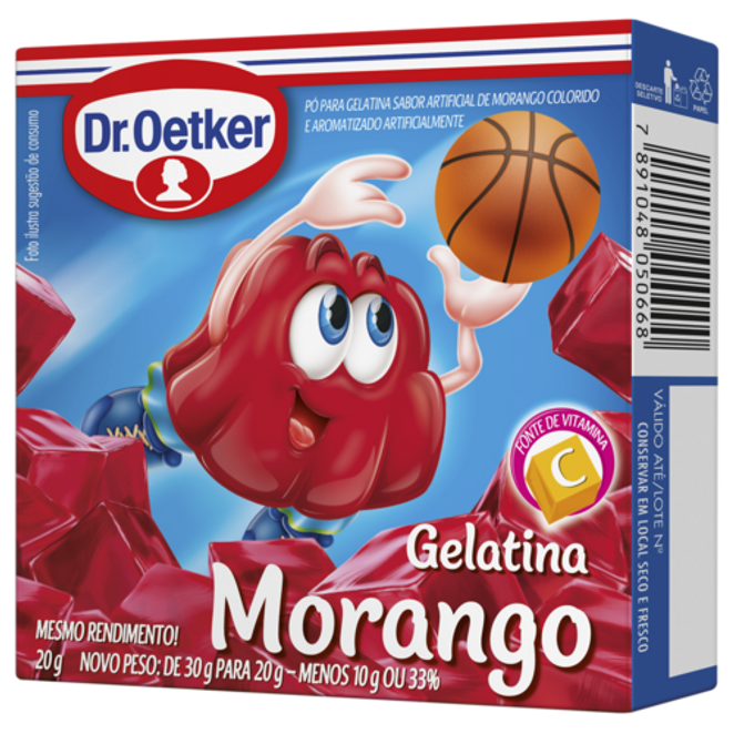 Dr. Oetker Gelatina Morango