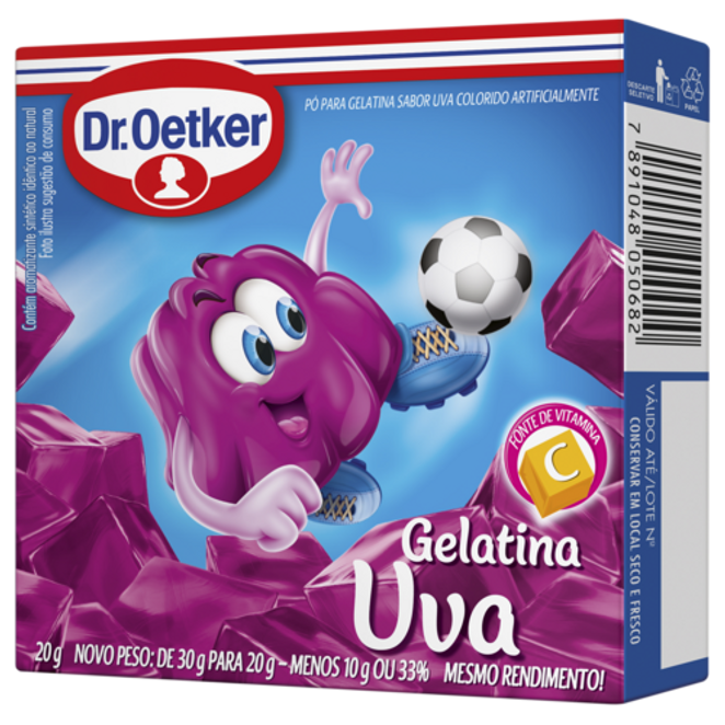 Dr. Oetker Gelatina Uva