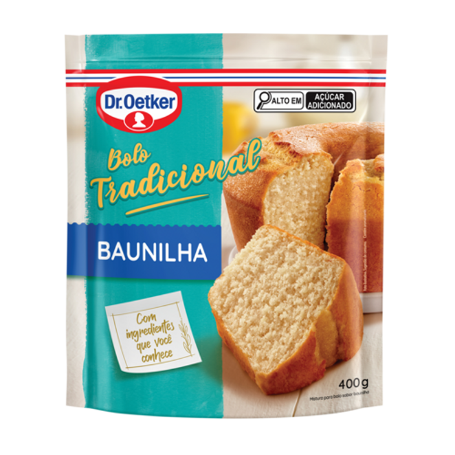 Dr. Oetker Bolo Tradicional Baunilha