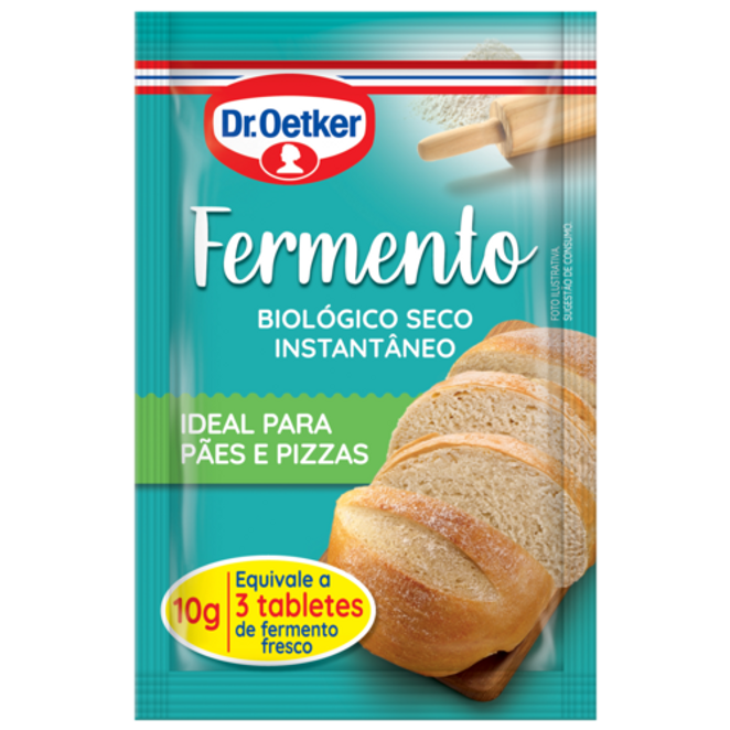 Dr. Oetker Fermento Biológico Seco Instantâneo 10g