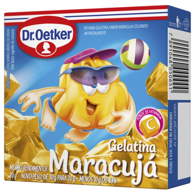 Dr. Oetker Gelatina Maracujá