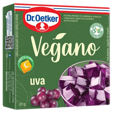 Sobremesa Vegana Sabor Uva