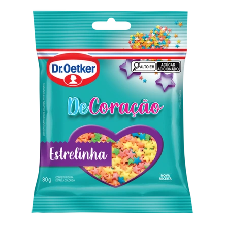 Confeito Estrelinhas Dr. Oetker