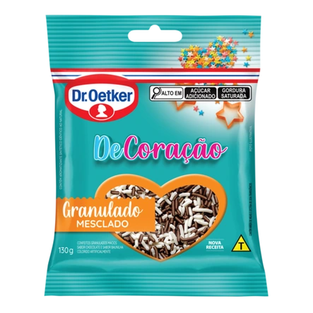 Confeito Granulado Mesclado Dr. Oetker 