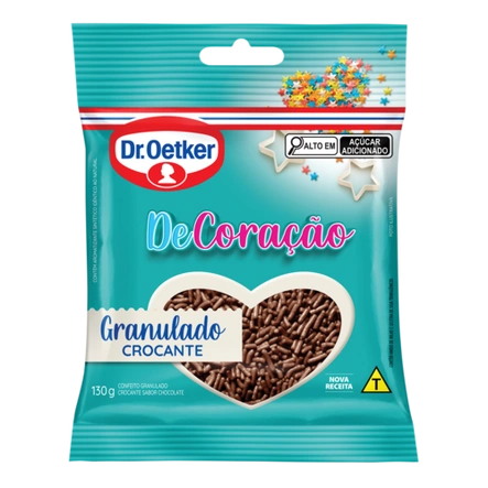 Confeito Granulado Crocante 130g Dr. Oetker