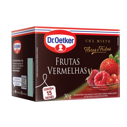 Chá Frutas Vermelhas Dr. Oetker
