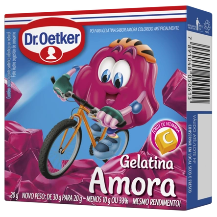 Gelatina Amora Dr. Oetker