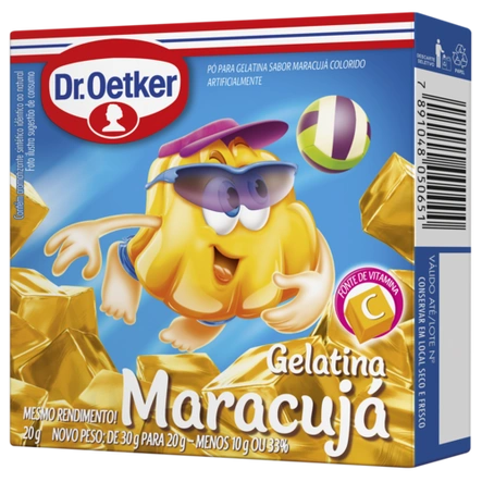 Gelatina Maracujá Dr. Oetker