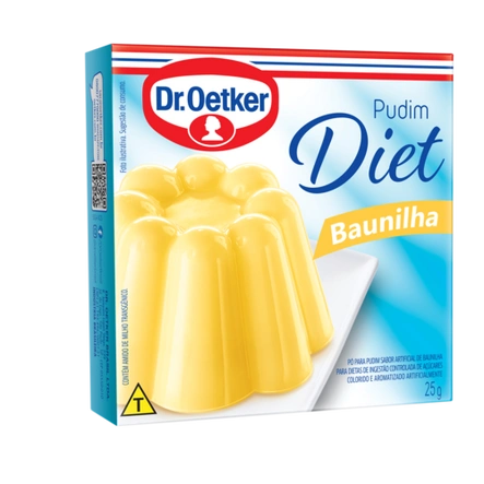 Pudim Sabor Baunilha Diet Dr. Oetker