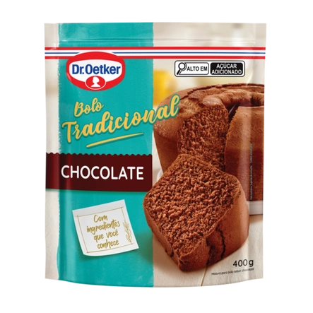 Bolo Tradicional de Chocolate Dr. Oetker