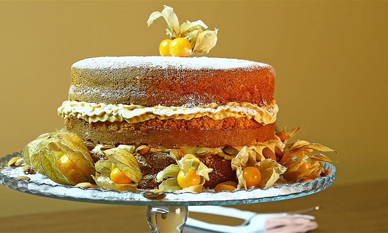 Naked Cake de Doce de Leite