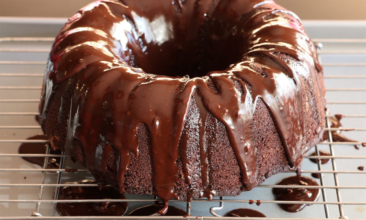 Bolo de Chocolate com 70% Cacau
