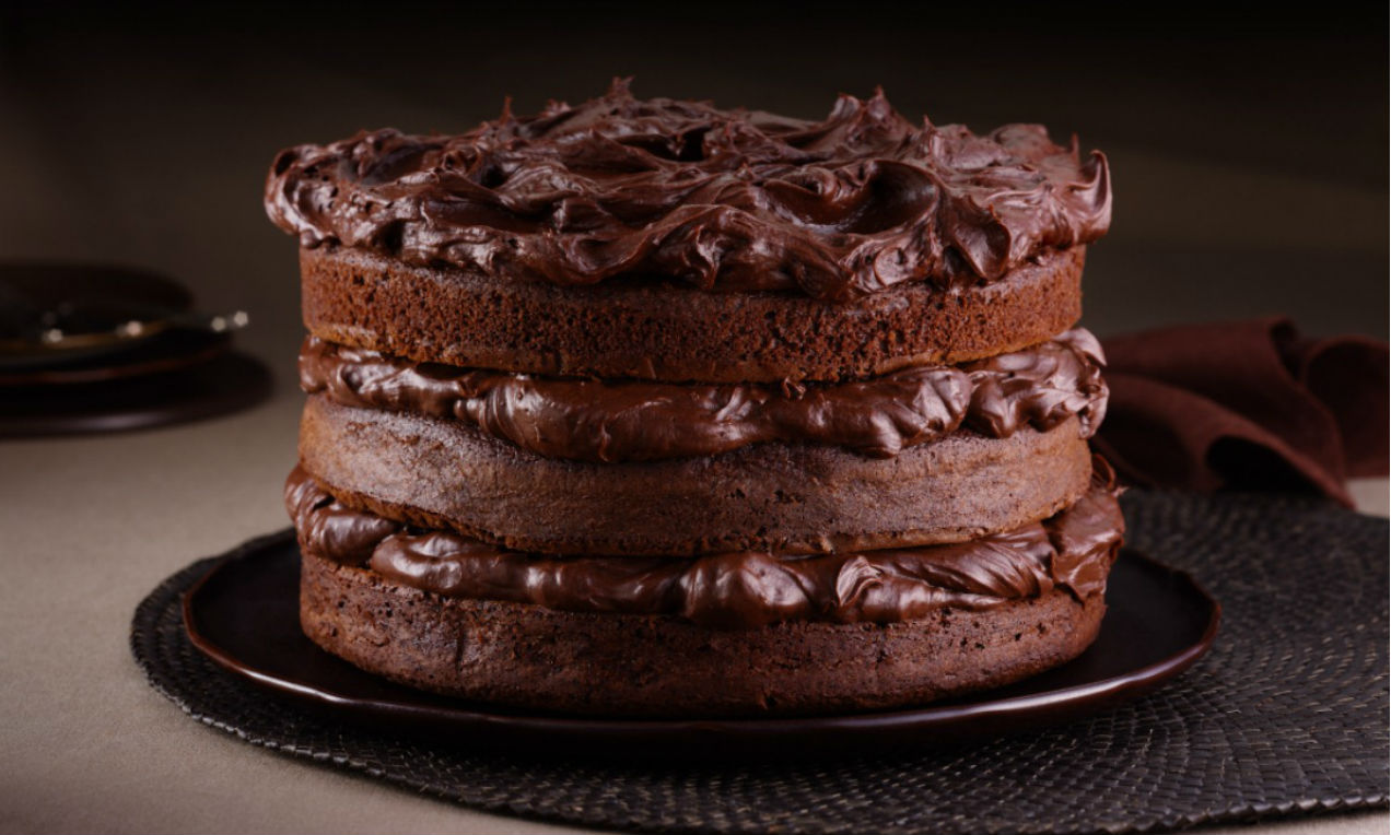 Mini Naked Cake de Creme de Avelã