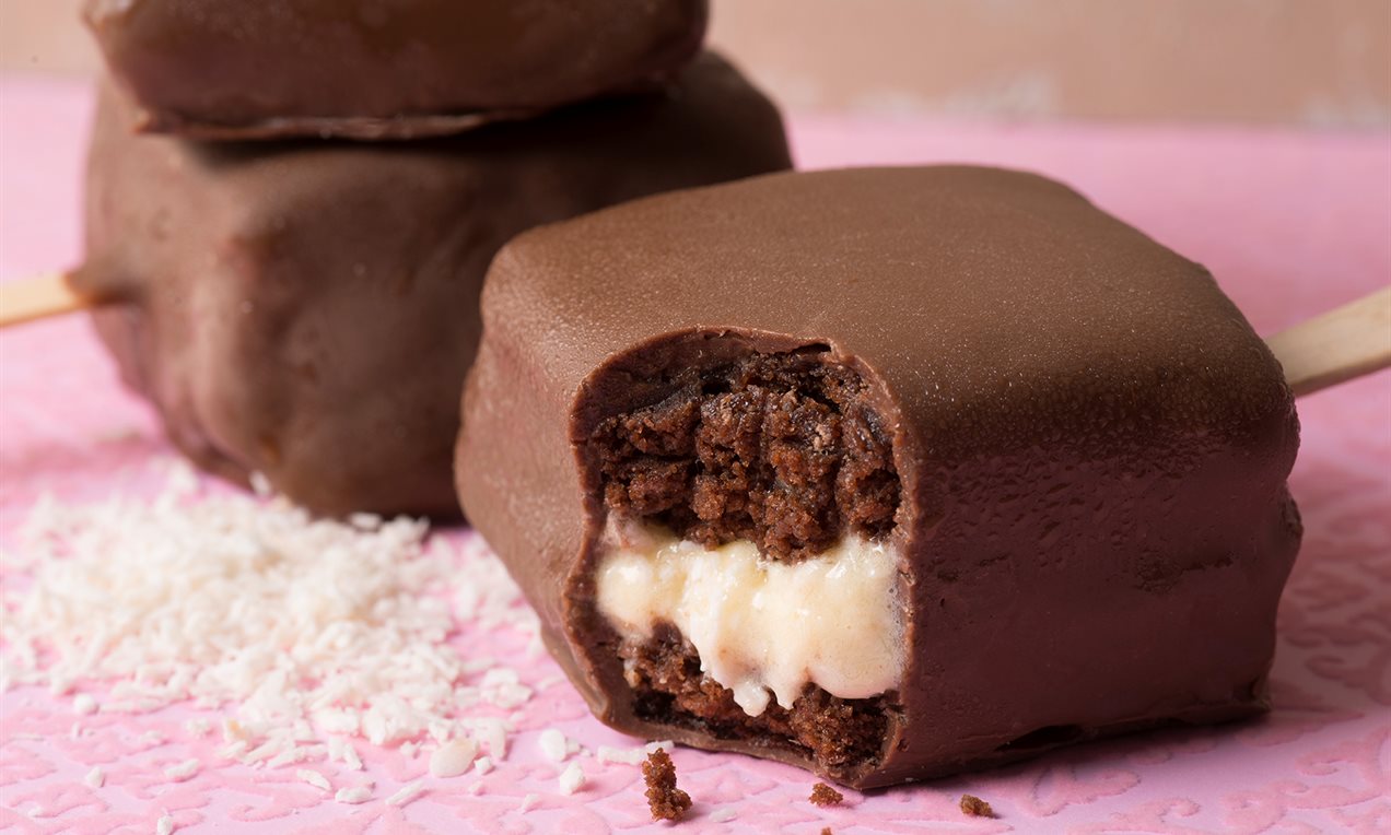 Picolé de Brownie