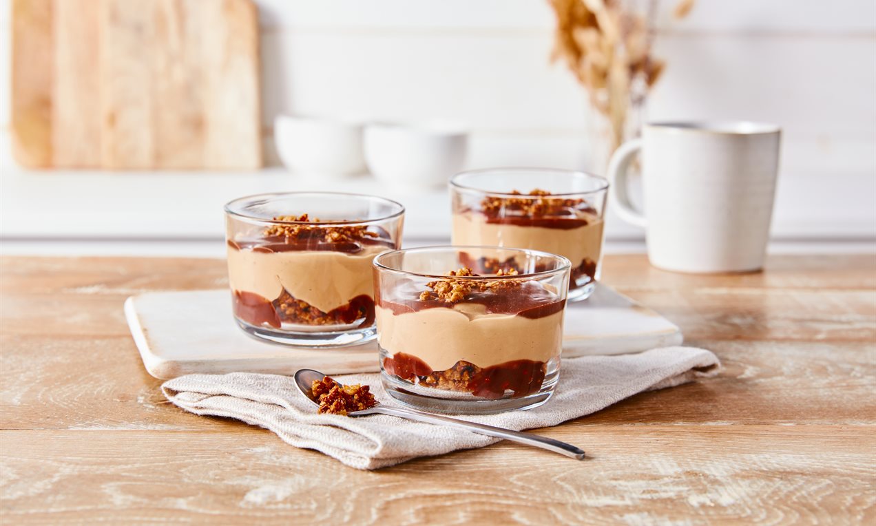 Pudim de Caramelo Salgado com Amêndoas